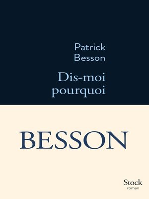 cover image of Dis-moi pourquoi